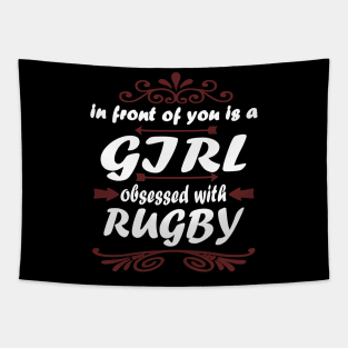 Rugby America Gift New Zealand Girls Tapestry