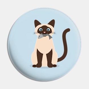 April's Fool Cat Pin