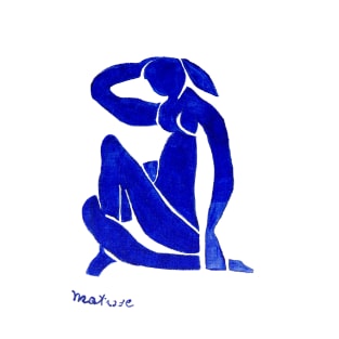 A Blue Nude in matisse style T-Shirt