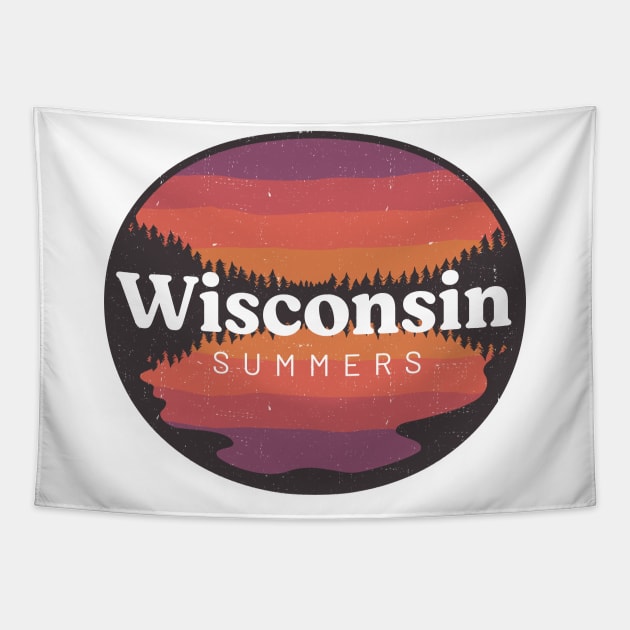 Wisconsin Summers Tapestry by BodinStreet