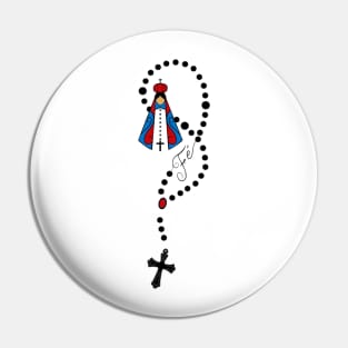 OCTOBER MONTH OF THE HOLY ROSARY Pin