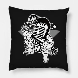 Viva La Microphone Pillow