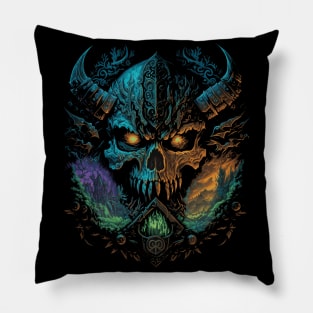 Skull Knight Pillow