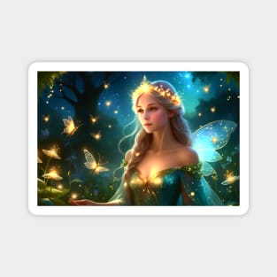 Light Fairy Princess Magnet