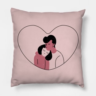 Cute Couple Pillow