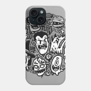 Classic Monsters V1 Phone Case