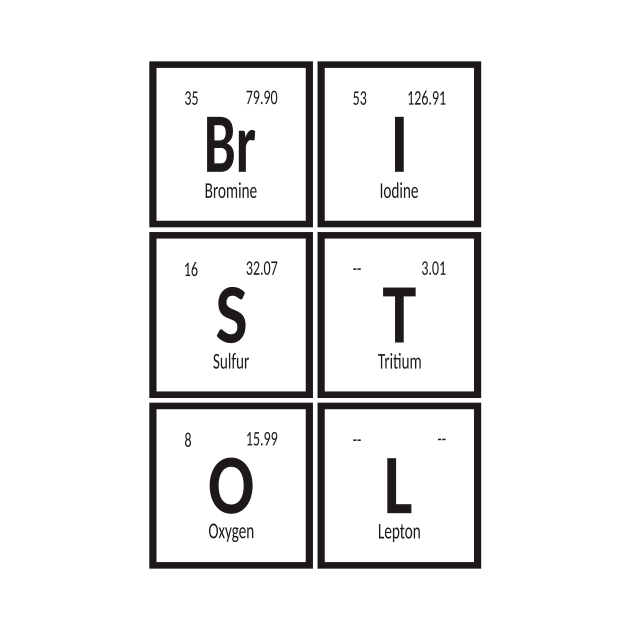 Bristol City Table of Elements by Maozva-DSGN