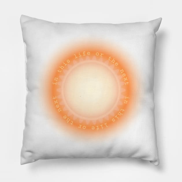 In this life or the next - warrior nun halo - avatrice - ava silva and sister beatrice Pillow by tziggles