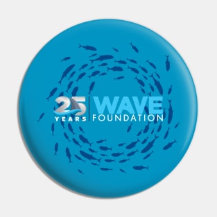 WAVE Foundation 25th Anniversary with Fish Pin