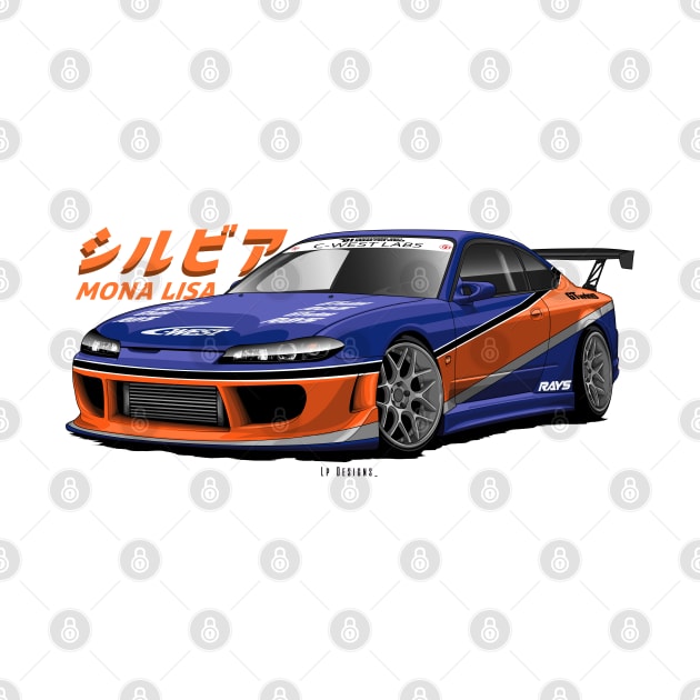 Silvia S15 (Mona Lisa) - The Fast And Furious by LpDesigns_