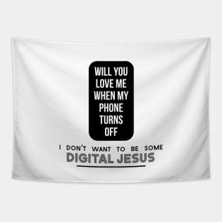 Digital Jesus Tapestry
