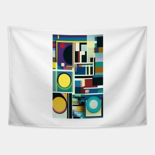 Cubist Collage Tapestry