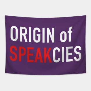 Origin of Speakcies Classic Logo Tapestry