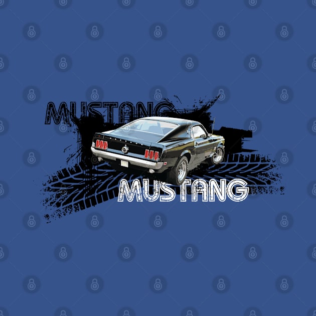 Ford Mustang  - Tire Marks by 5thmonkey