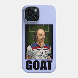 Football Art - Shakespeare (Alternate) - GOAT Bard Phone Case