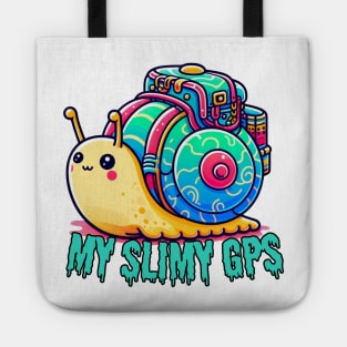 Hiking snail Tote
