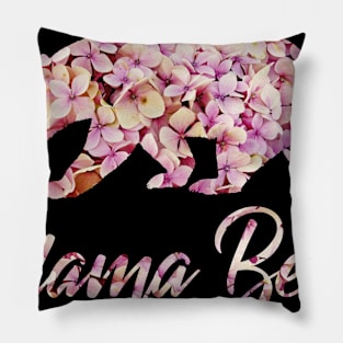 Mama Bear Mother's Day Mother Mom Flowers Gift bab Pillow