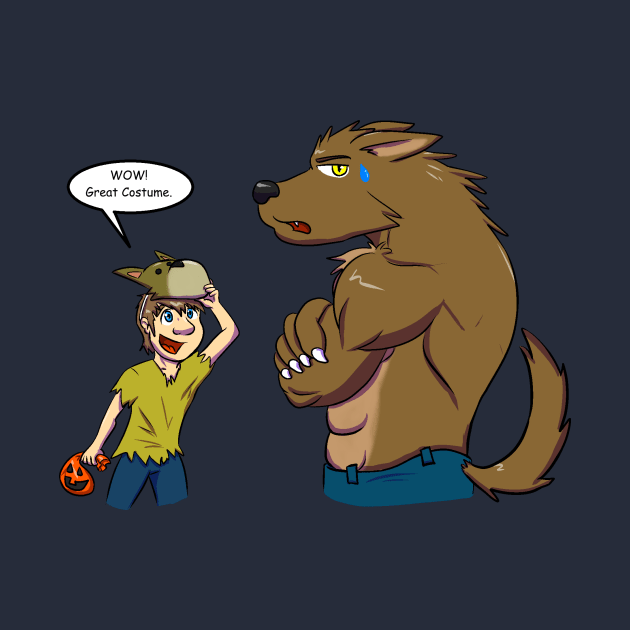 Werewolf and Trick-or-Treatre by CaseyLJones