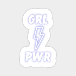 GRL PWR Neon Magnet