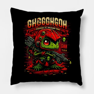 Gecko's Garage Pillow