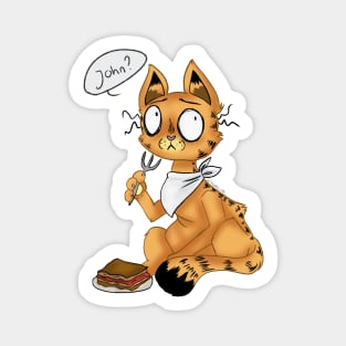 Garfield with a twist Magnet