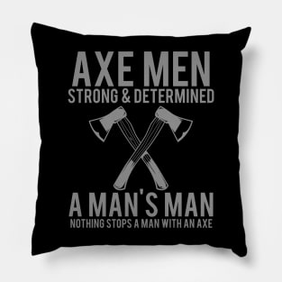 axe men Pillow