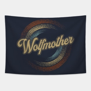 Wolfmother Circular Fade Tapestry