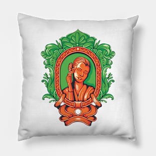 Ladies Ornaments artwork Pillow