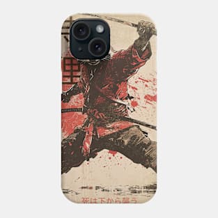 Vintage Japanese Samurai Raccoon Phone Case