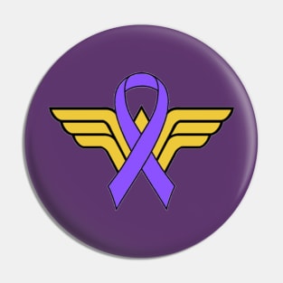 WW Purple Awareness Ribbon Pin