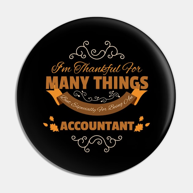 Accountant Thankful Shirt Thanksgiving Quotes Gifts Pin by gaustadabhijot