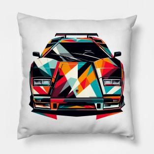 Lamborghini Countach Pillow