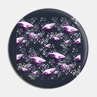 Pink Jellyfish Pin