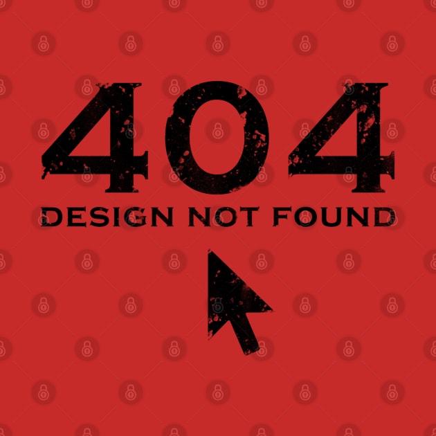 404 Error Design not  Found by Meca-artwork