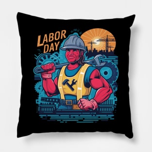 World Labour Day Pillow