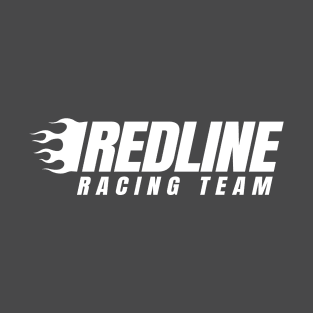 Redline Racing Team (White on Asphalt) T-Shirt