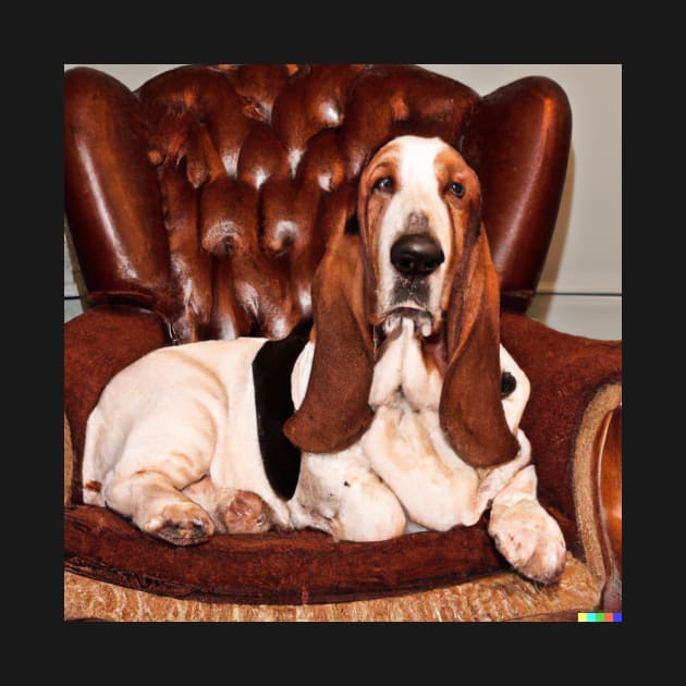 Lazy day Basset Hound by GhostlierNation