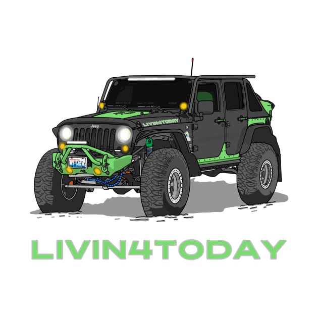 Lance's Jeep JKU Saharicon by Livin 4 Today