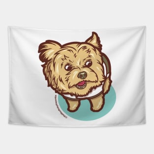 Toby the Yorkie Tapestry