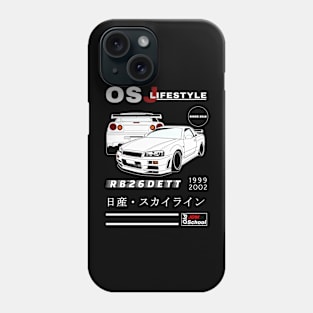 R34 OSJ LifeStyle [Black Edition] Phone Case