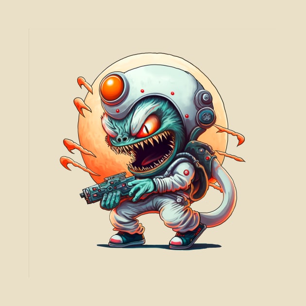 Space monster by Dizzle