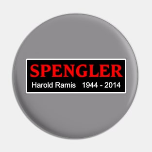 Ghostbusters Egon Spengler / Harold Ramis Memorial Pin