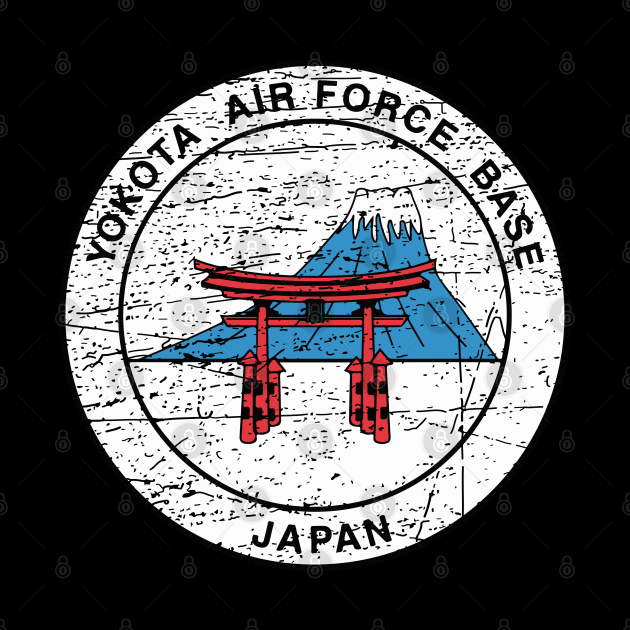 Yokota Air Base Japan Insignia by Mandra