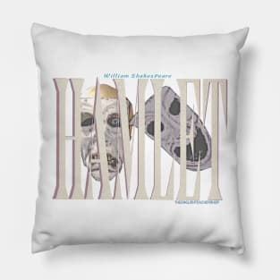 Hamlet drama masks Pillow