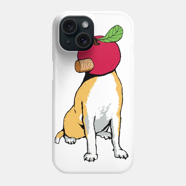 Apple head Chihuahua Phone Case by JCB