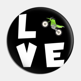 Motocross love Pin