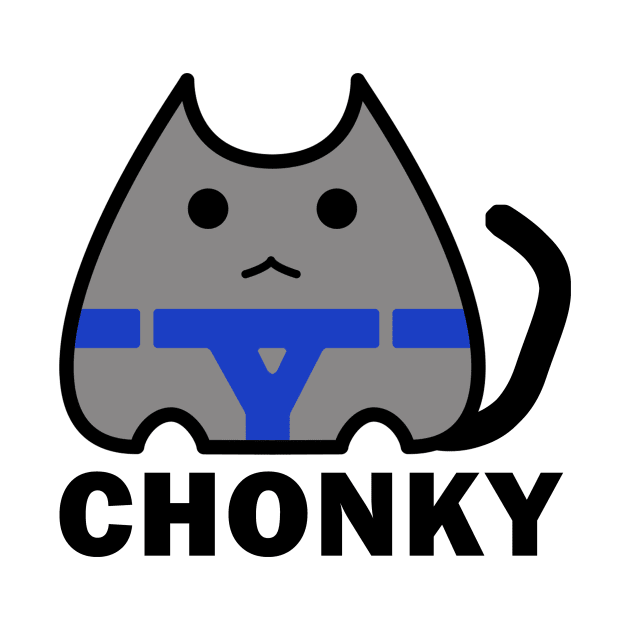 Cinderblok Chonky Cat Meme Chonk by Electrovista