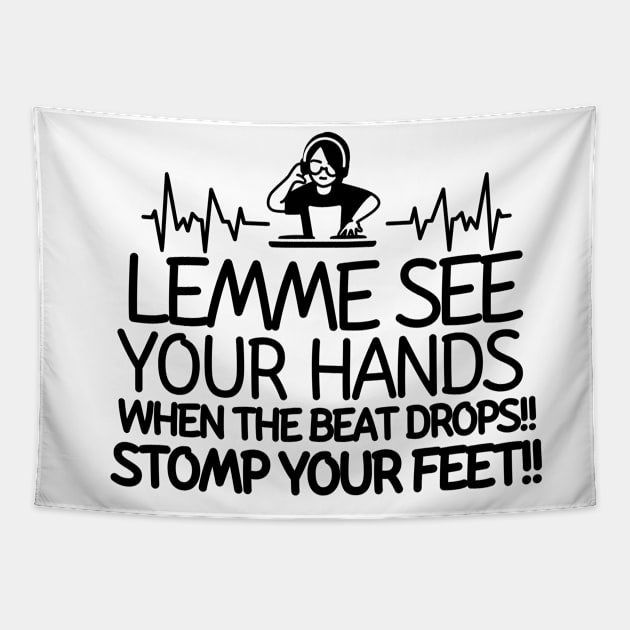 Stomp your feet! Tapestry by mksjr