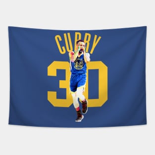 Stephen Curry Home Alone Celebration WPAP Tapestry