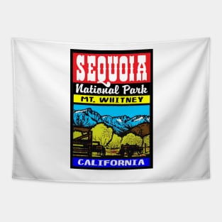 MOUNT WHITNEY SEQUOIA NATIONAL PARK CALIFORNIA SIERRA NEVADA Tapestry